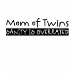 Mum of Twins t-shirts