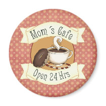 Mum´s Café Refrigerator Magnets