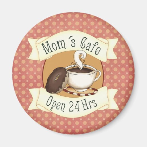 Mum´s Café Refrigerator Magnets