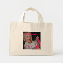 Mum Shops Because  I cry Bag