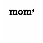 Mum to the 3rd Third Power, Mum of 3 Kids/Triplets t-shirts