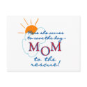 Mum to the Rescue postcards