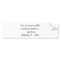 Mum with a Black Belt in Autism