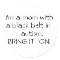 Mum with a Black Belt in Autism