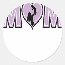 Mum with baby sticker