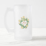 Mum (yellow wreath) coffee mugs