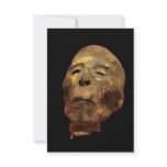 Mummified Human Male Head Mummy Invitation