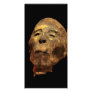 Mummified Human Male Head Mummy Picture Card