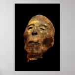 Mummified Human Male Head Mummy Poster