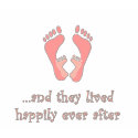 Mummy and Baby Feet t-shirts