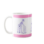 mummy and baby giraffe mugs