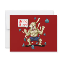Mummy(Bring it on!) Invitation