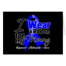 Mummy - Colon Cancer Ribbon Greeting Card