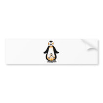 Mummy/daddy and baby penguin, baby shower