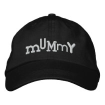 MUMMY Eclectic Style Halloween Embroidery Hat