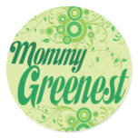 Mummy Greenest stickers