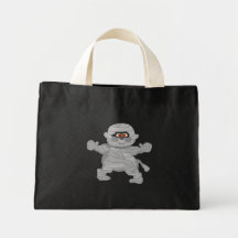 Mummy Halloween Candy Bag