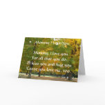 Mummy I Love You cards
