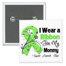 Mummy - Lymphoma Ribbon Pins