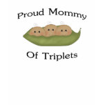 Mummy Of Triplets t-shirts