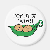 Mummy of Twin Pod Refrigerator Magnet
