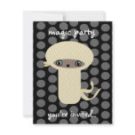 mummy scary party invitation