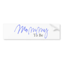 Mummy To Be (Blue Script)