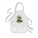 MUMMY WITH ROSE aprons