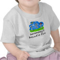 Mummy's Biggest Fan Stick Figure T-shirts