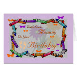 Mummy's Birthday Greeting Cards