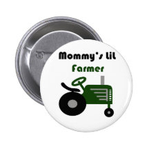 Mummy's Lil Farmer Buttons