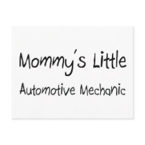Mummy's Little Automotive Mechanic
