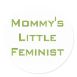 Mummy's little feminist stickers