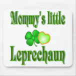 Mummy's Little Leprechaun Gifts mousepads