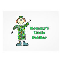 Mummy's Little Soldier Custom Announcement