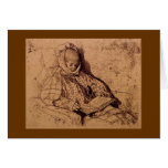 MUMPS by Carl Larsson Greeting Card