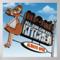 Mum's All You Can Eat Kitchen Poster posters