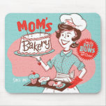 Mum's Bakery Retro Mother's Day Mousepad