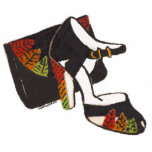 mum's classy shoe and bag photo sculptures