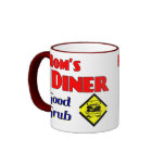 Mum's Diner Good Grub Retro Restaurant mugs