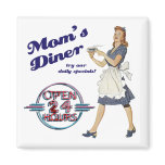 Mum's Diner Magnet