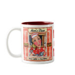 Mum's Diner Retro Kitchen Art Design Mug