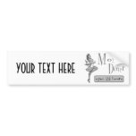 Mum's Diner Retro Waitress Black & White bumper stickers