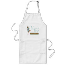Mum's Diner Retro Waitress Brunette Aprons