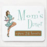 Mum's Diner Retro Waitress Brunette