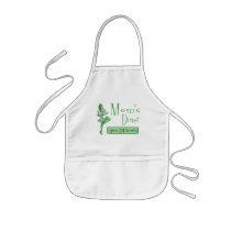 Mum's Diner Retro Waitress Green Apron