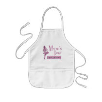 Mum's Diner Retro Waitress Pink Apron