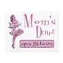 Mum's Diner Retro Waitress Pink