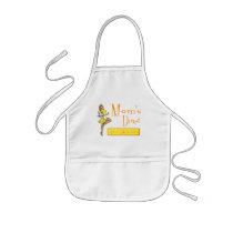 Mum's Diner Retro Waitress Red Head Aprons