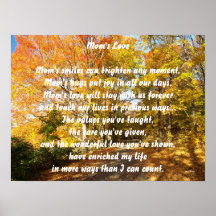 Mum's Love Print